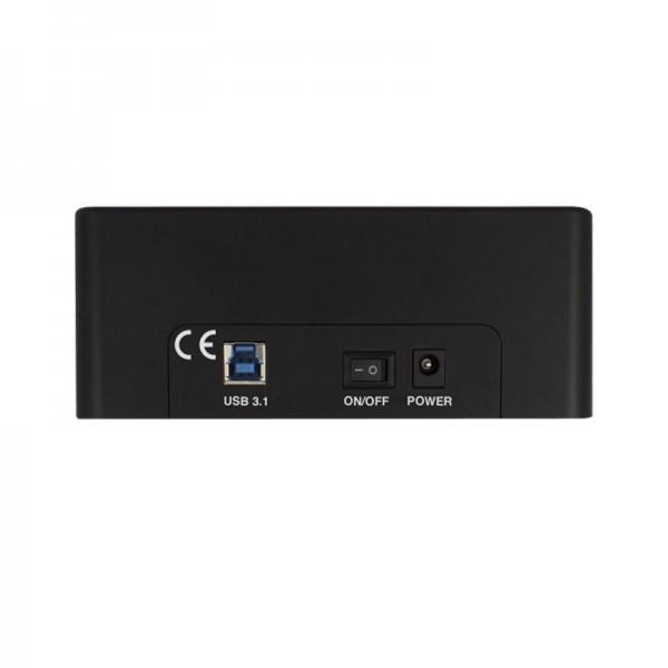 Ewent ew7014 dock station dual 2.5"-3.5" usb 3.1