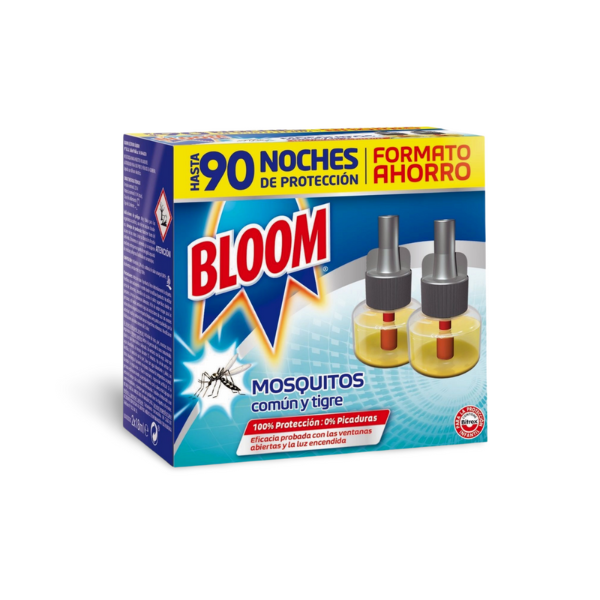 Bloom insecticida eléctrico 2 recambios